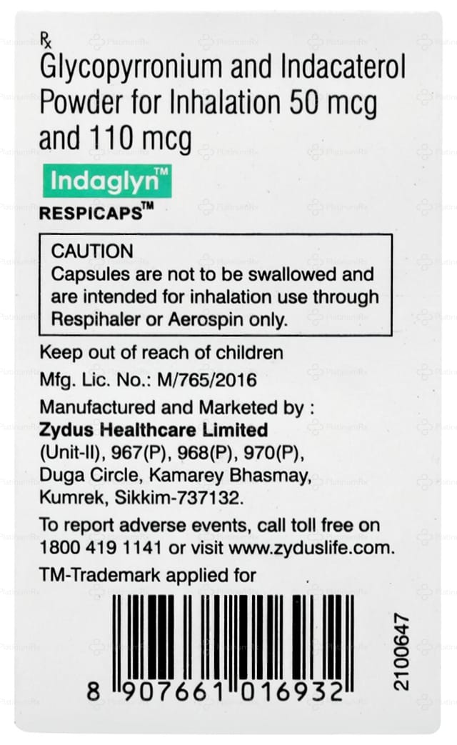 Indaglyn Respicaps 30s