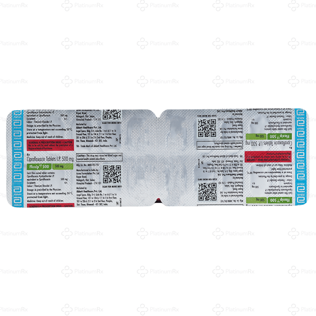 Floxip 500mg Tablet 10s