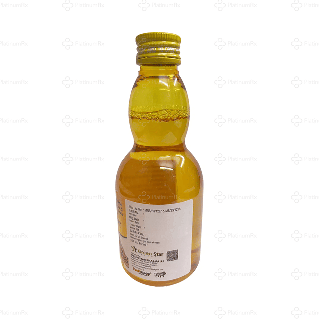 Green Star Hungry 2/275mg Pineapple Syrup 200ml