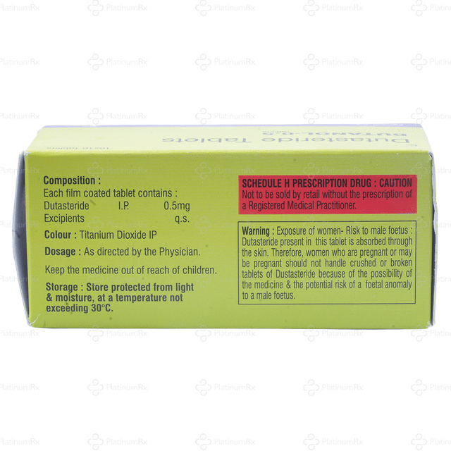 Dutanol 0.5mg Tablet 10s