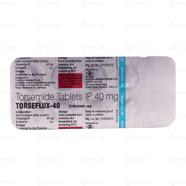 Torseflux 40mg Tablet 10s