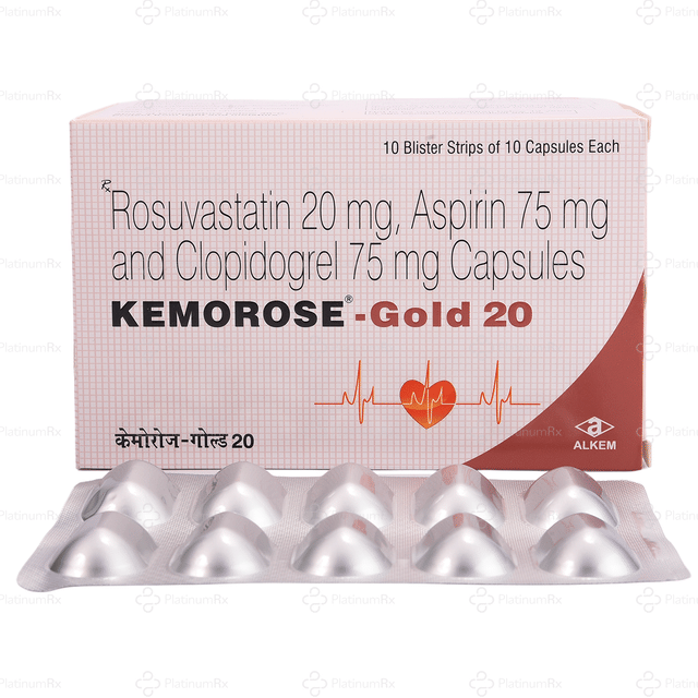 Kemorose Gold 20mg Capsule 10s