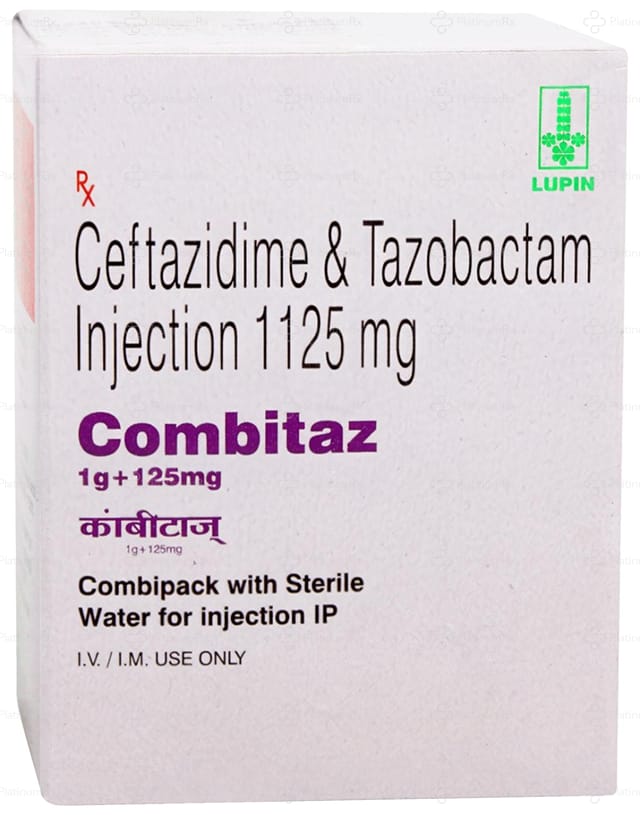 Combitaz 1000/125mg Injection 1s