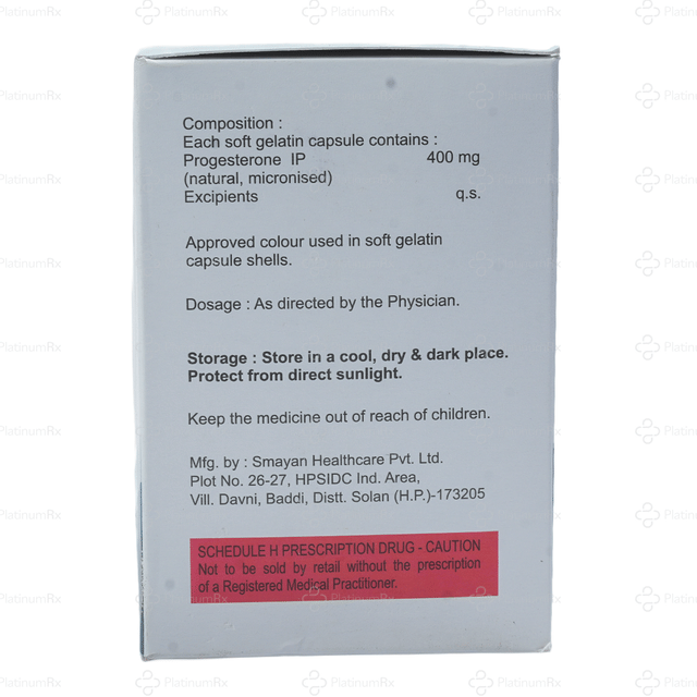 Mygesteron 400mg Capsule 10s