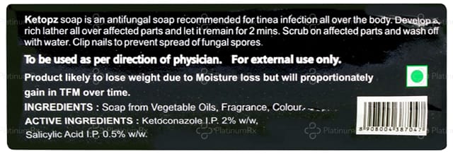 Ketopz Soap 75gm