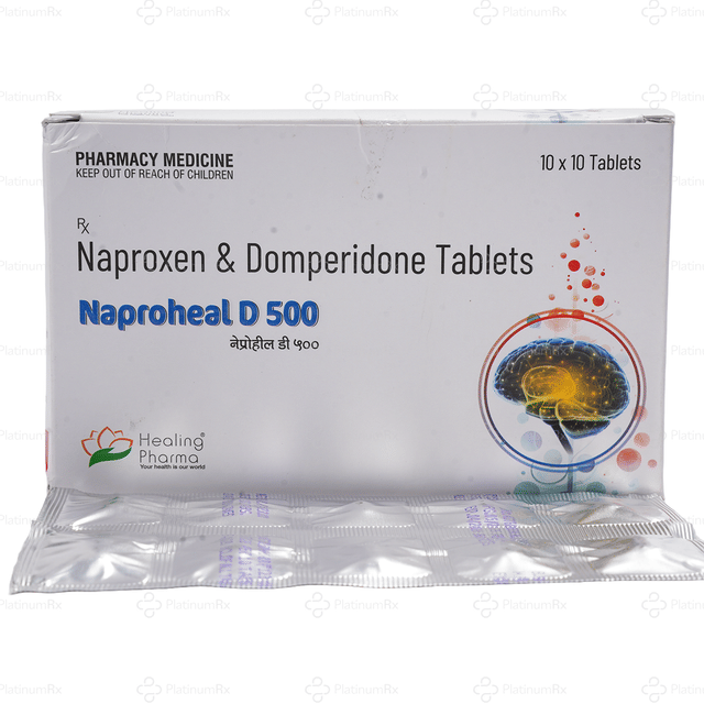 Naproheal D 500mg Tablet 10s