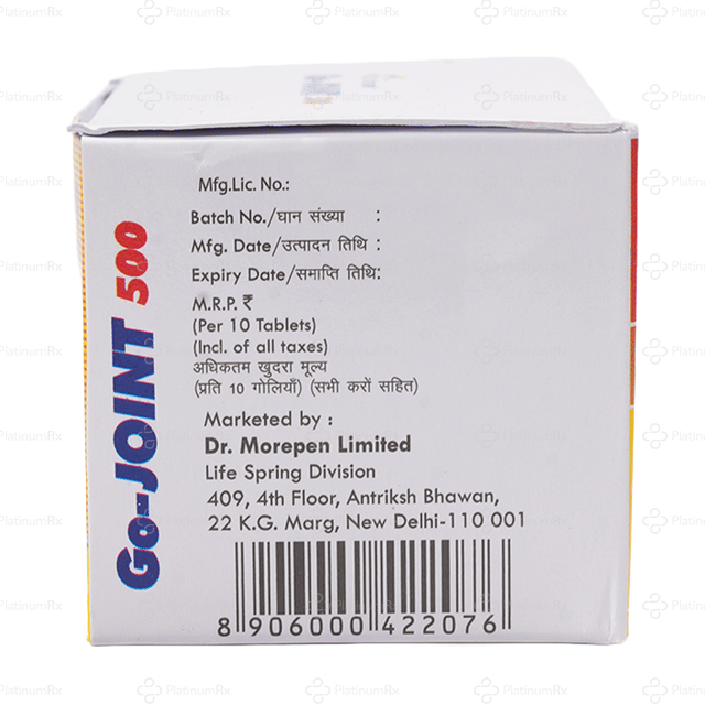 Go Joint 500mg Tablet 10s