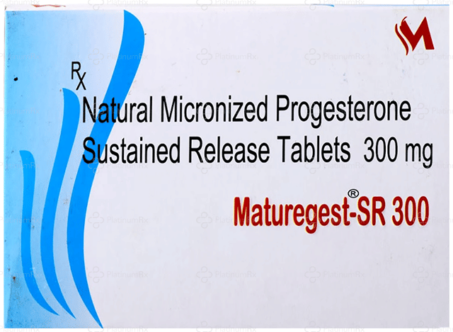 Maturegest 300mg Tablet SR 10s