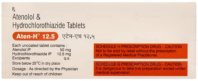 Aten H 50/12.5mg Tablet 10s