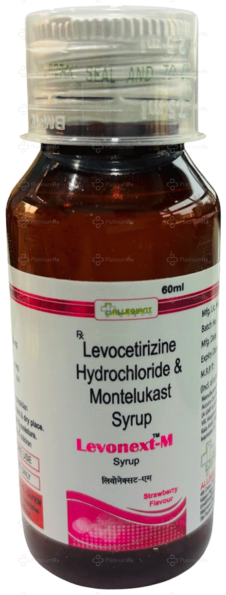 Levonext M 2.5/4mg Strawberry Syrup 60ml