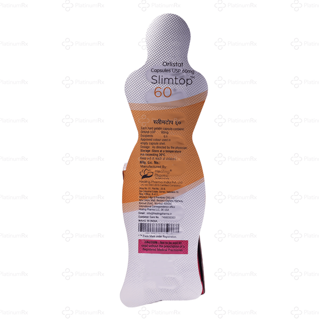 Slimtop 60mg Capsule 10s