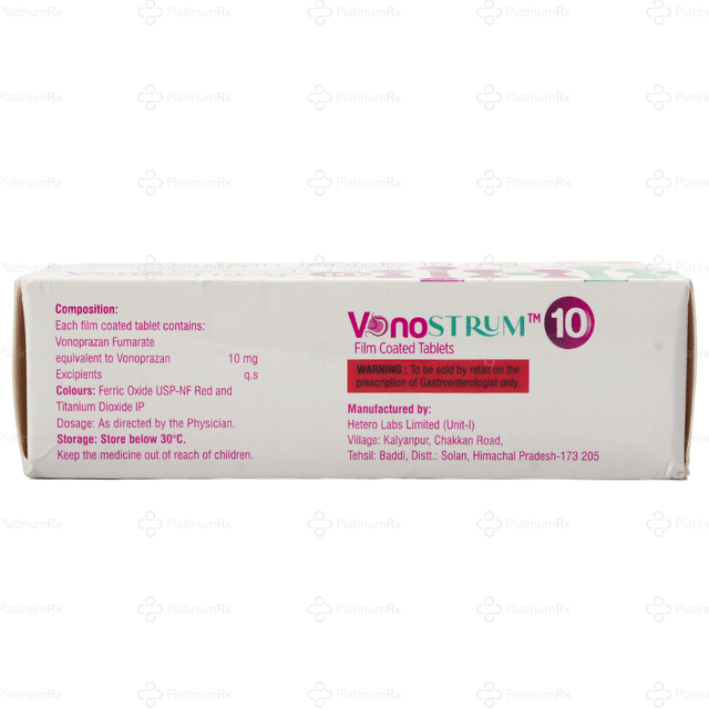 Vonostrum 10mg Tablet 10s