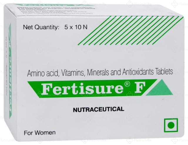 Fertisure F 40mg/141mcg Tablet 10s