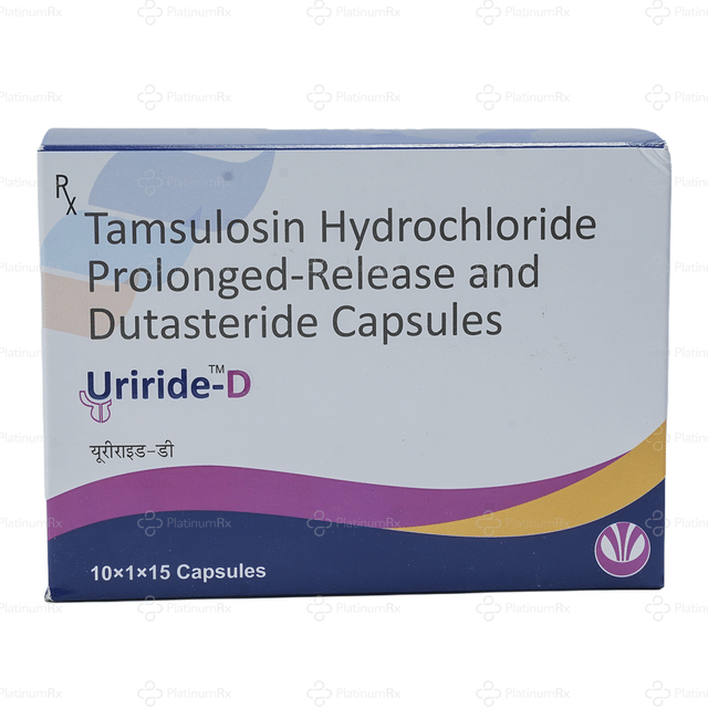 Uriride D 0.5/0.4mg Capsule PR 15s