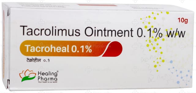 Tacroheal 0.1% Ointment 10gm