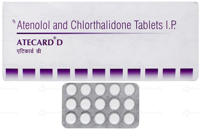 Atecard D 50/12.5mg Tablet 15s