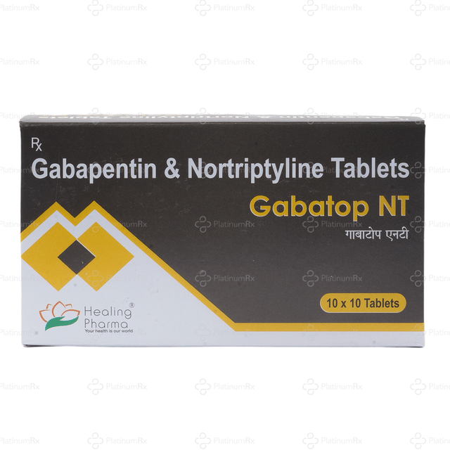 Gabatop NT 400/10mg Tablet 10s (Healing)