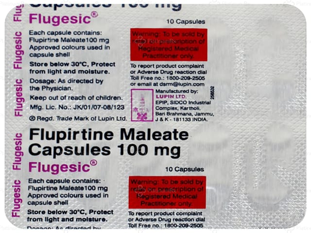 Flugesic 100mg Tablet SR 10s