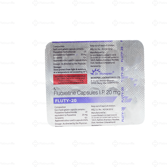 Fluty 20mg Capsule 10s