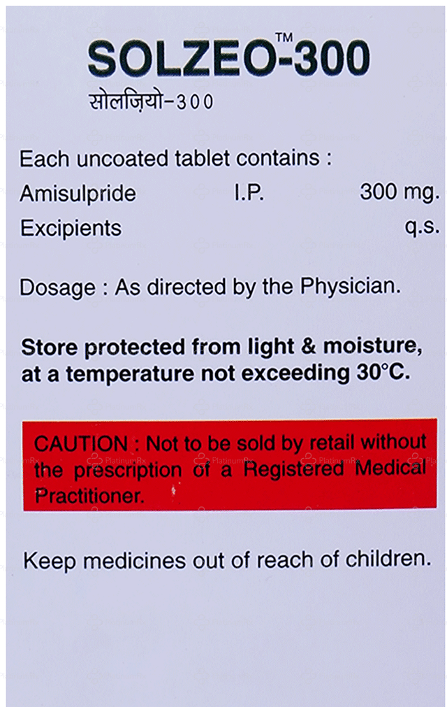 Solzeo 300mg Tablet 10s