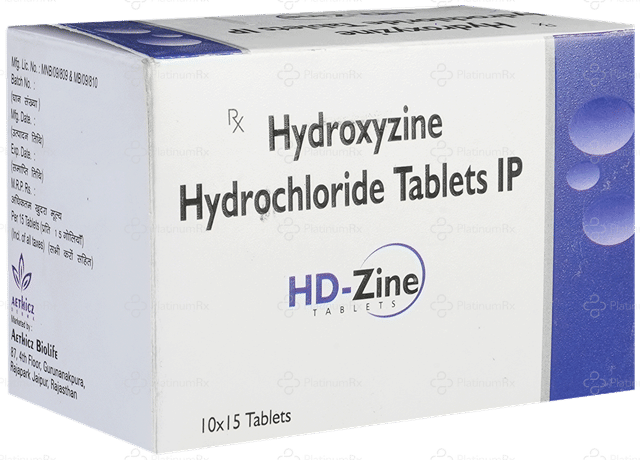 HD Zine 25mg Tablet