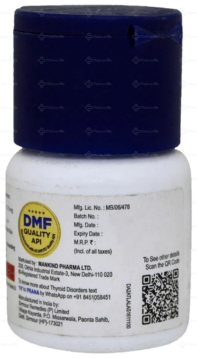 Thyroneed 37.5mcg Tablet 120s
