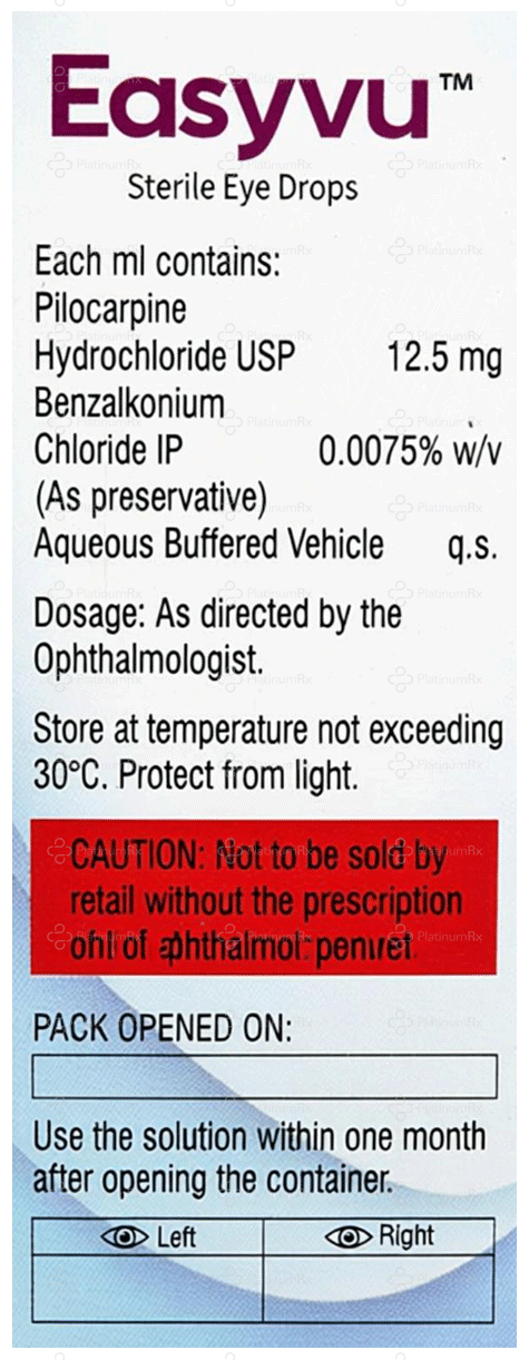 Easyvu Eye Drops 2.5ml