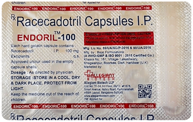 Endoril 100mg Capsule 10s