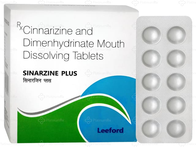 Sinarzine Plus 40/20mg Tablet MD 10s