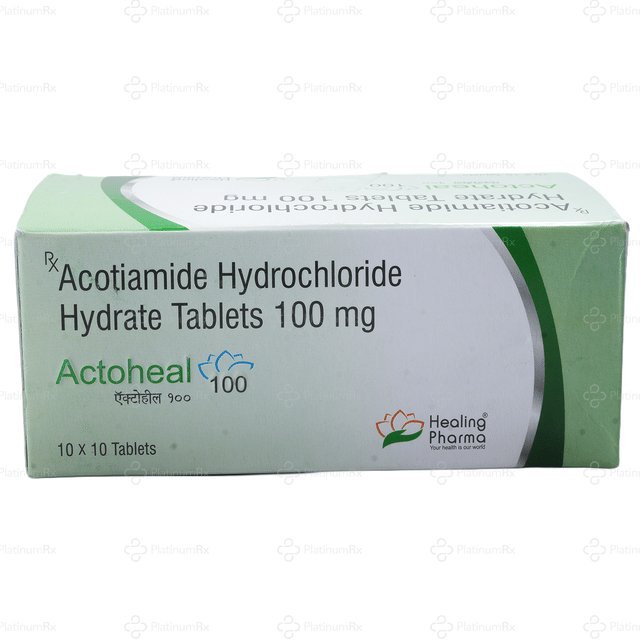 Actoheal 100mg Tablet 10s
