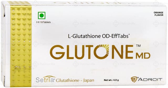 Glutone MD Effervescent Tablet 10s