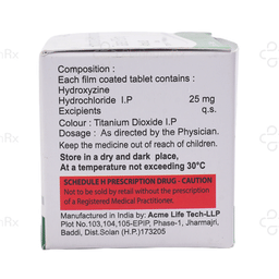 Atarise 25mg Tablet 15s