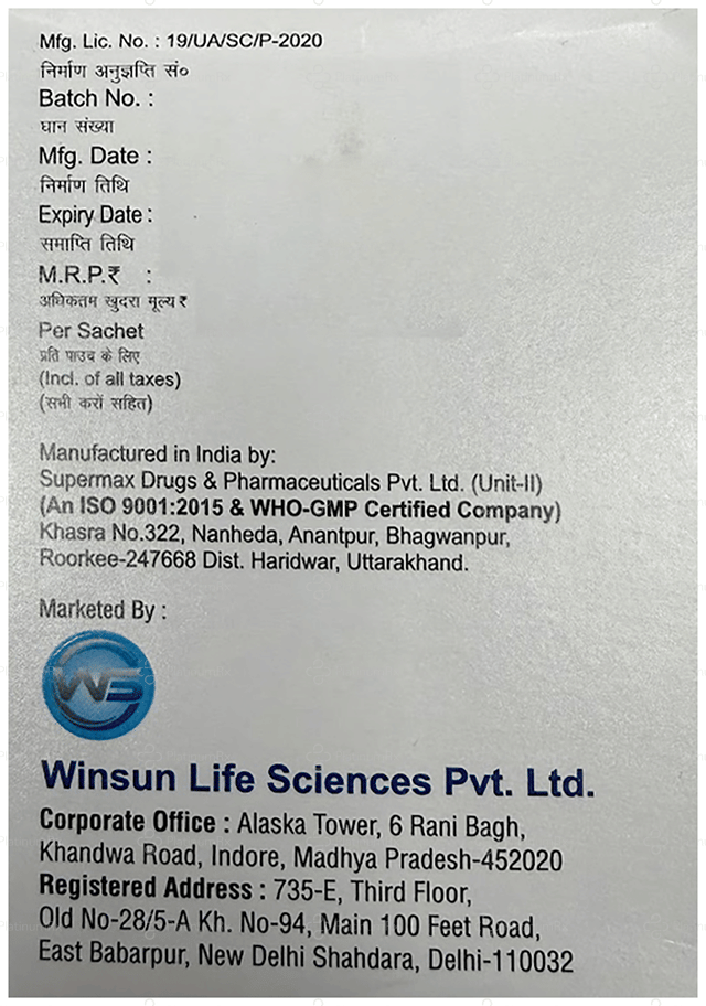NutaHep 3000mg Granules Sugar Free 5gm