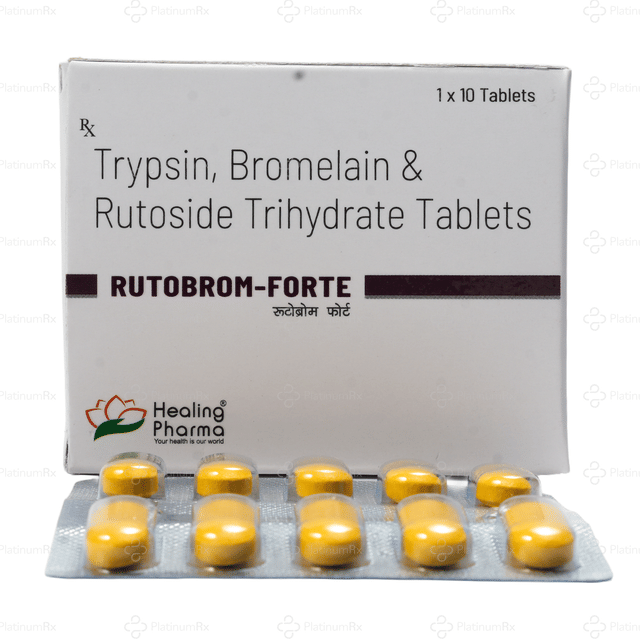 Rutobrom Forte Tablet 10s