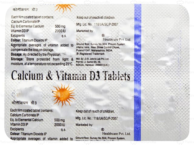 Collacium D3 Tablet 10s