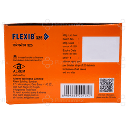 Flexib 325/400mg Tablet 20s
