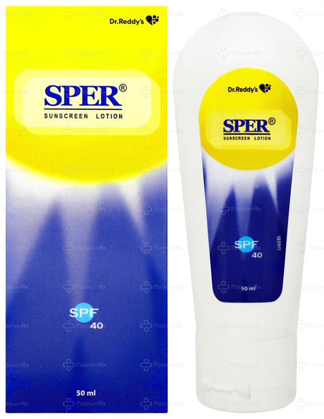 Sper Sunscreen SPF 40 Lotion 50ml