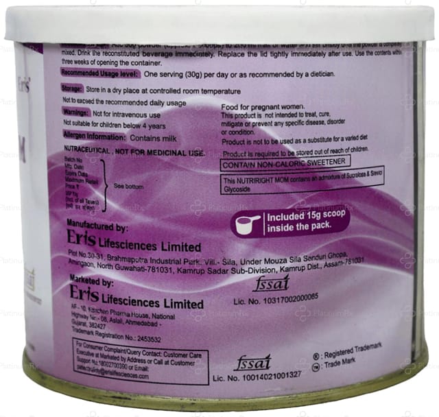 Nutri Right Mom Vanilla Powder 200gm