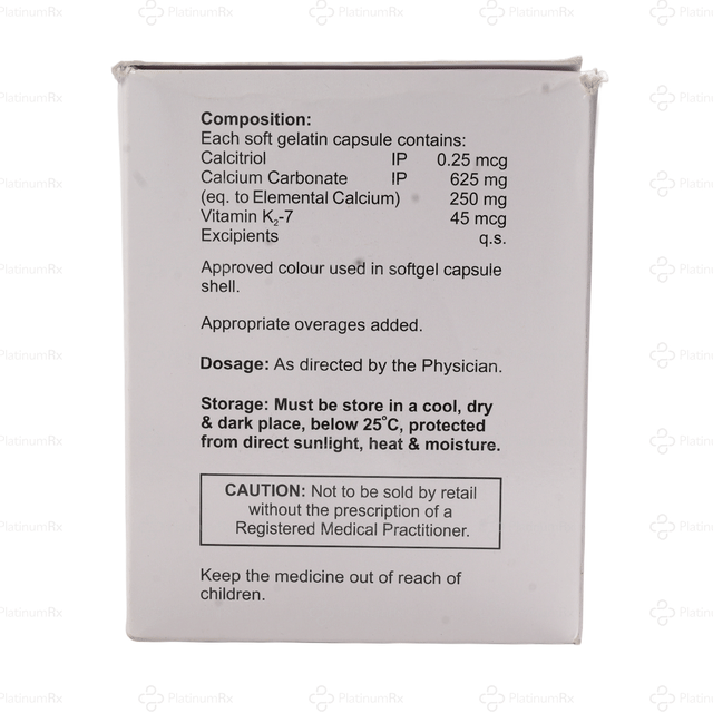 Calzowel K27 Capsule 15s