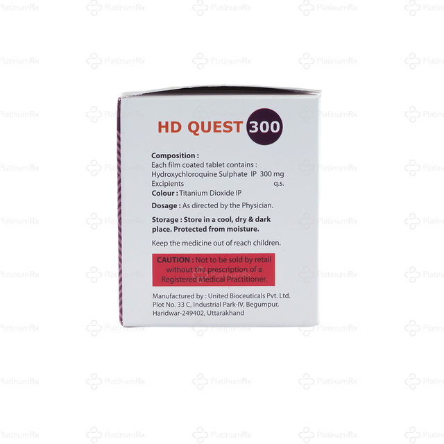 Hd Quest 300mg Tablet 15s