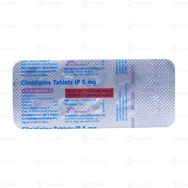 Cilinimore 5mg Tablet 10s