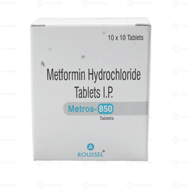 Metros 850mg Tablet 10s
