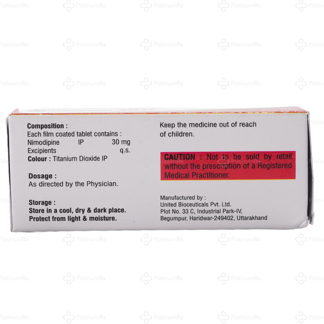 Nimonidip 30mg Tablet 10s