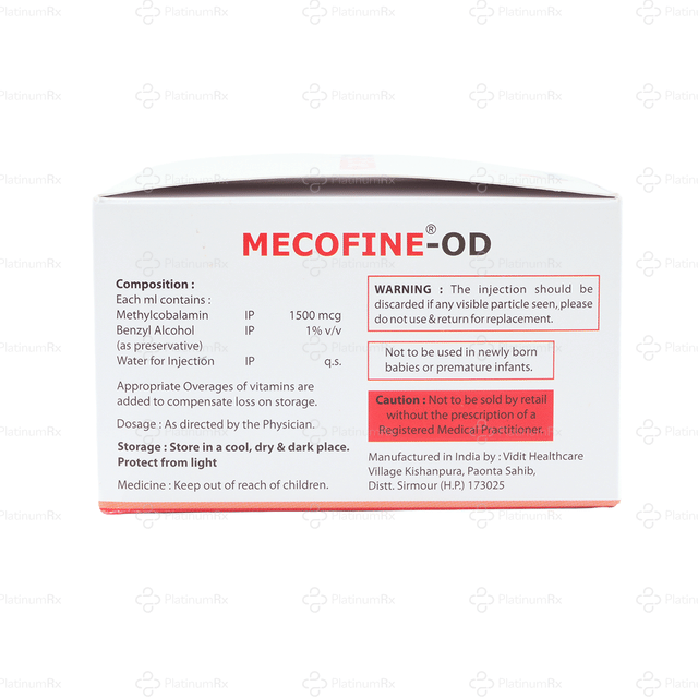 Mecofine OD 1500mcg Injection 1ml