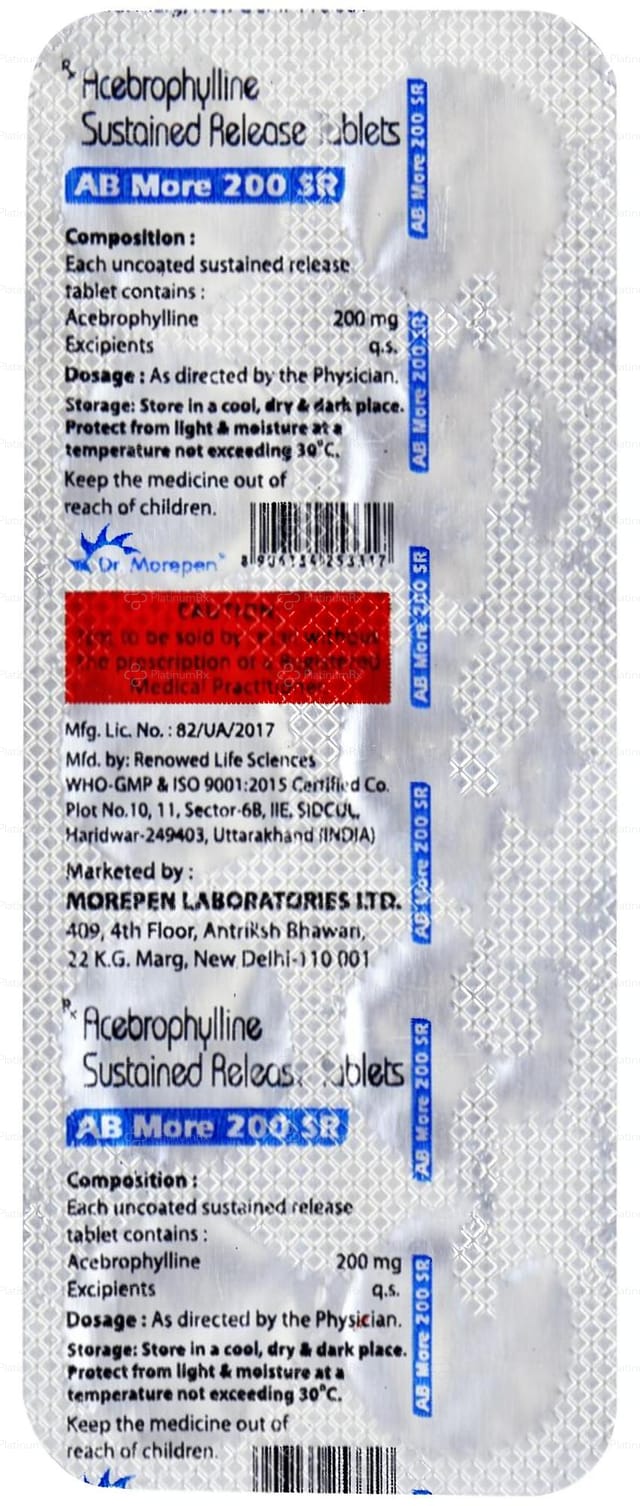 AB More 200mg Tablet SR 10s
