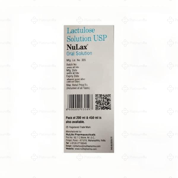 Nulax 10mg Solution 100ml