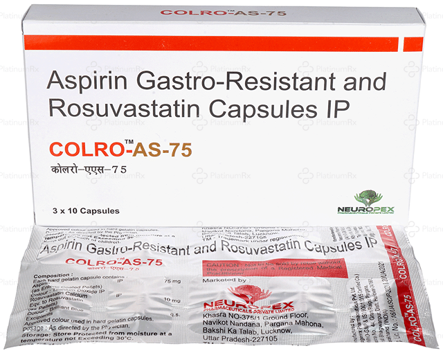 Colro AS 75/10mg Capsule 10s