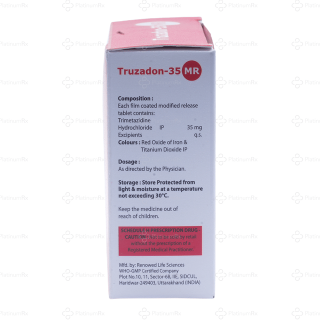 Truzadon 35mg MR Tablet 10s