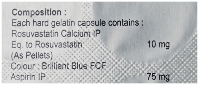 Rosueco ASP 75/10mg Capsule 15s