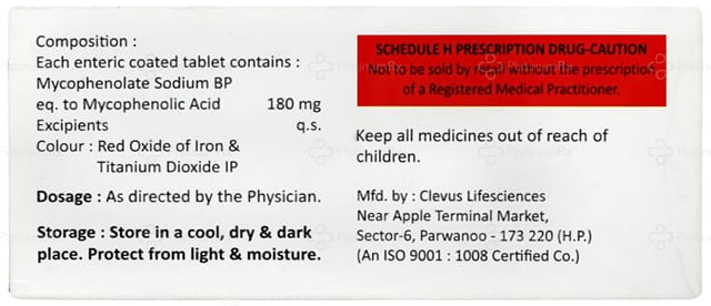 Mofty 180mg Tablet 10s